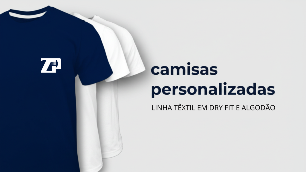 camisas personalizadas linha textil